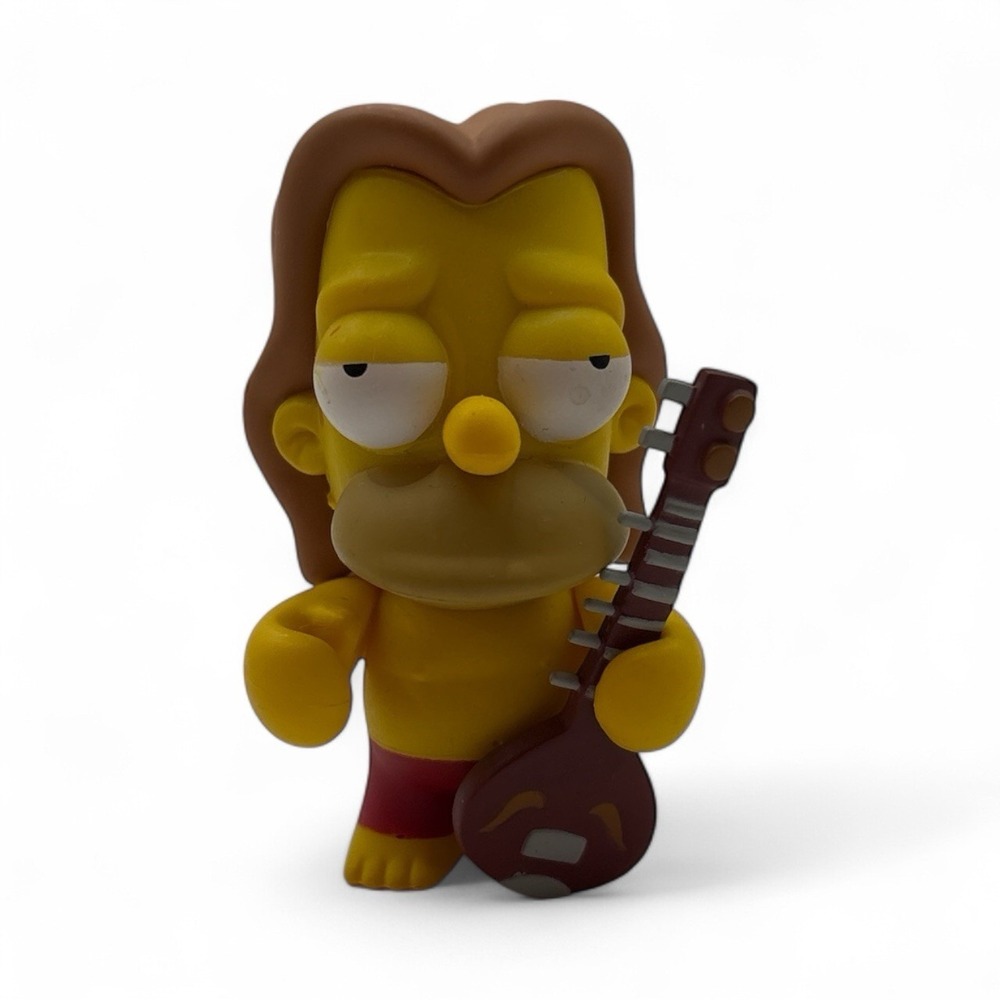 Kidrobot The Simpsons series 1 Hippie Homer 3-inch vinyl figure LOOSE NO BOX